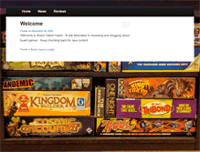 Tablet Screenshot of boardgamehaven.com